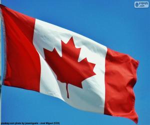 Puzzle Σημαία του Καναδά